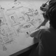 Image for article titled Artist destroys hand, mind by drawing for 24 hours straight without lifting his pen